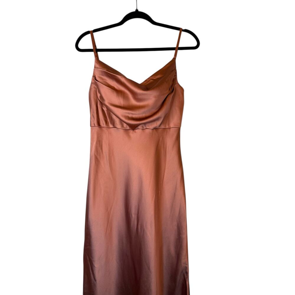 Revelry Satin Gown - Size 6 - Picture 12 of 13